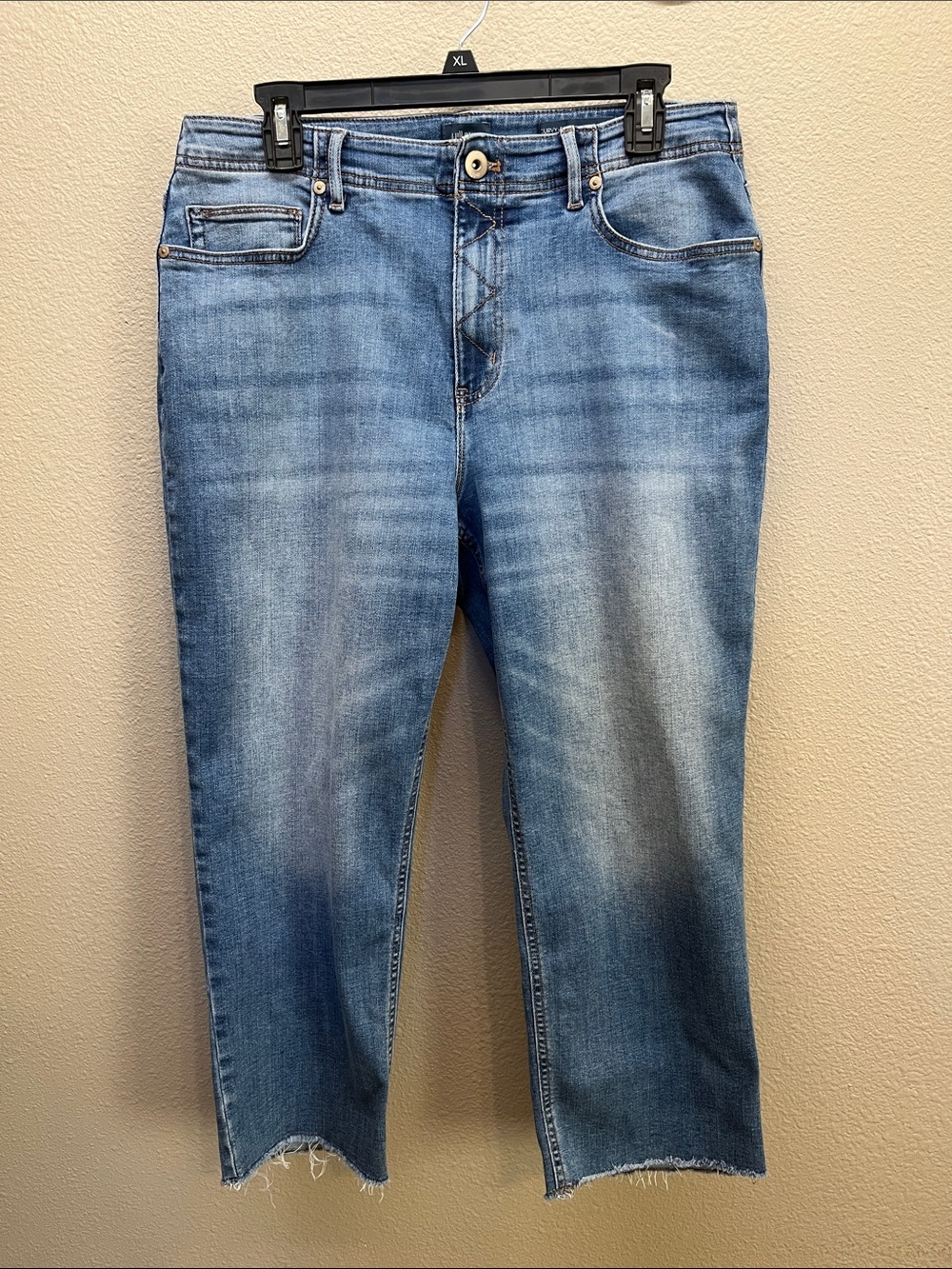 J. Jill denim curvy fit high rise crop jeans size 12P